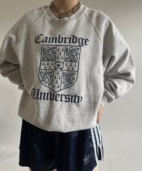 【USED】 Fruit of the Loom Cambridge University Sweat Top /250125-012