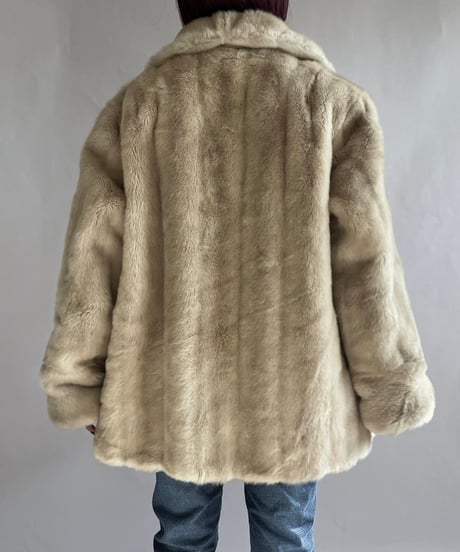【USED】 MINCARA Fake Fur Jacket /241221-006