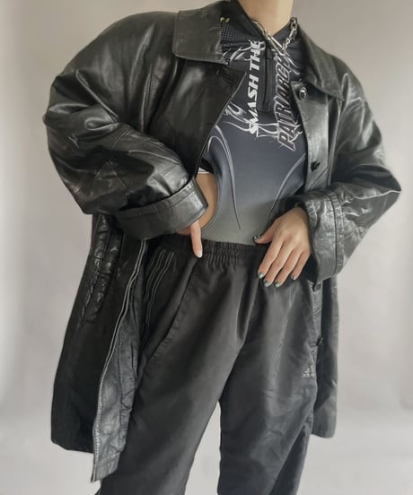 【USED】 Conbipel Leather Jacket / 230218-003