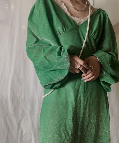 【USED】 EURO Poly Dress/210714-039