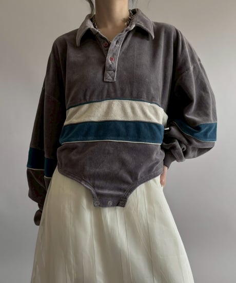【RE;CIRCLE】 RE Leotard Rugger Shirt/ 260319-011