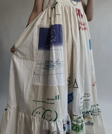 【RE;CIRCLE】 RE Eco-Friendly Bag Camisole One-piece / 220707-016
