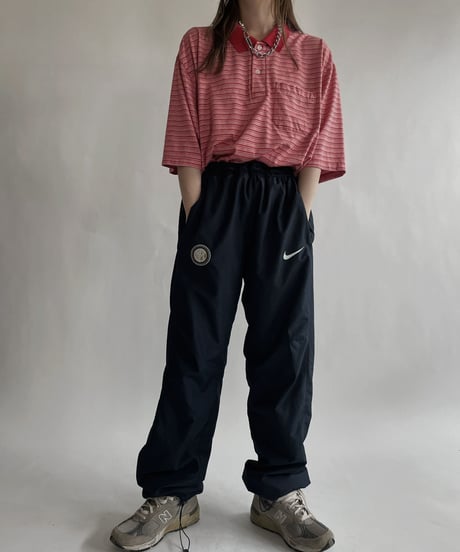 【USED】  PURITAN Striped Polo Shirt / 220618-021