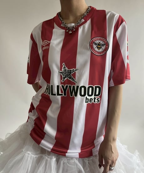 【USED】 UMBRO 21~22's Brentford GHODOS Soccer Shirt/ 250607-034
