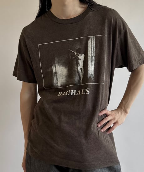 【USED】 Made in USA 80's Screen Stars Best BAUHAUS T-Shirt /250621-050