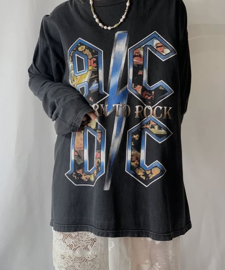 【USED】 S/S T-shirt ACDC/210801-057