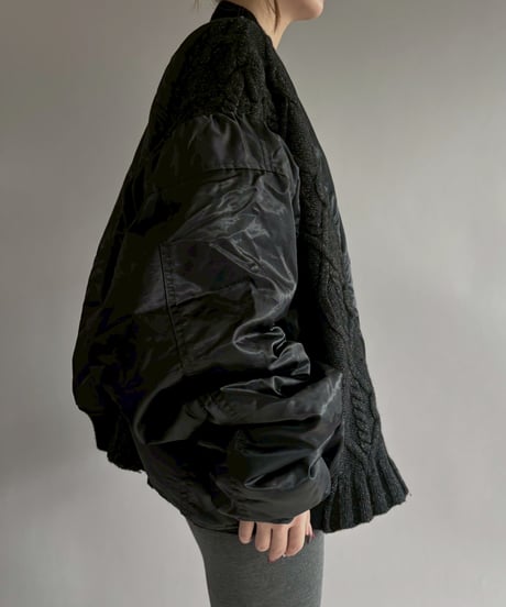 【RE;CIRCLE】 RE MA1 × Alan Knit Jacket / 251225-004