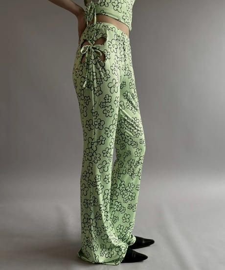 【USED】 PRETTY DAMAGE Flower Pattern Design Set Up /260704-014
