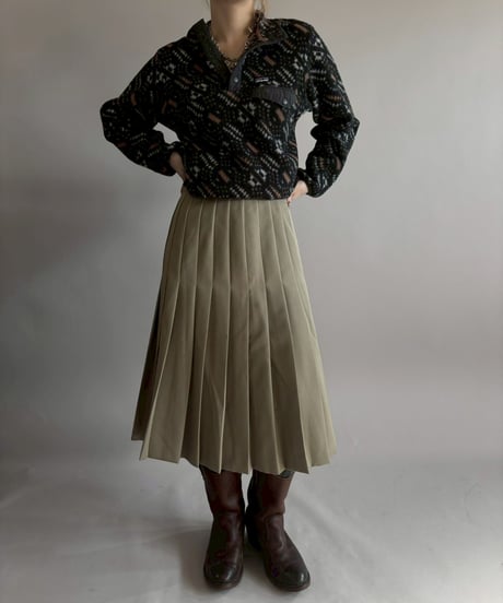 【USED】 modissa pleats Skirt / 260214-009