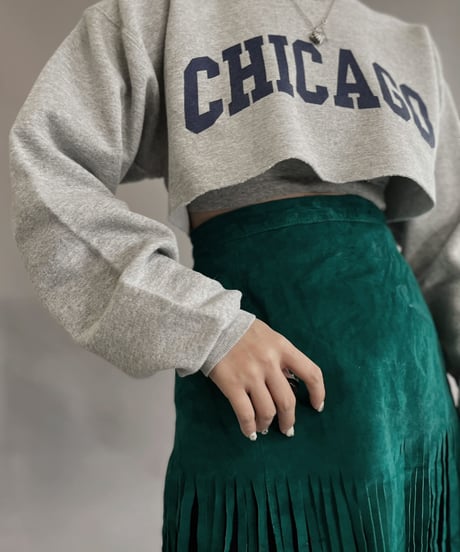 【USED】 Sweatshirt Cutoff 'Chicago' / 230304-019