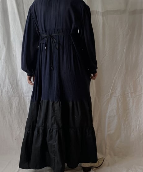 【RE;CIRCLE】 Remake Indy Cotton MUJI one-piece④/210331-004
