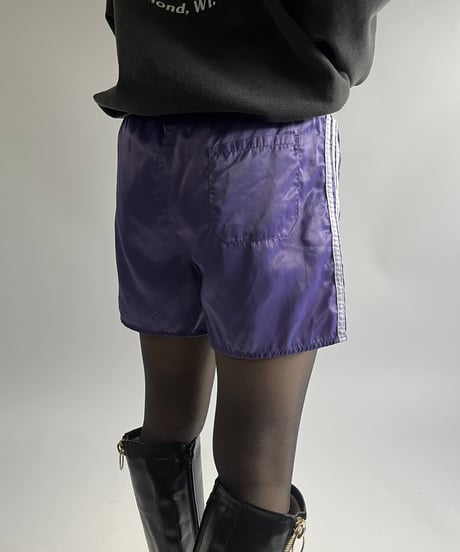 【USED】 80's adidas Line Game Shorts /250125-010