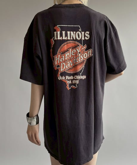 【USED】 Made in USA 87's HARLEY DAVIDSON T-Shirt / 260627-027