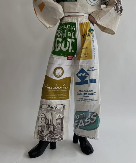 【RE;CIRCLE】 RE Eco-Friendly Bag Straight Pants / 220825-005