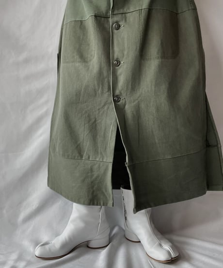 【RE;CIRCLE】  RE Fatigue One-piece Shirt①/20210819-044