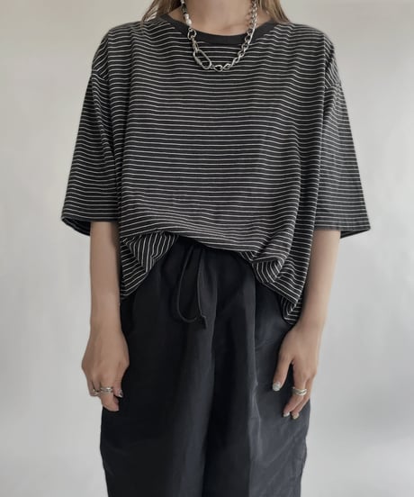 【USED】 Polo Ralph Lauren Striped T-shirt / 220618-015