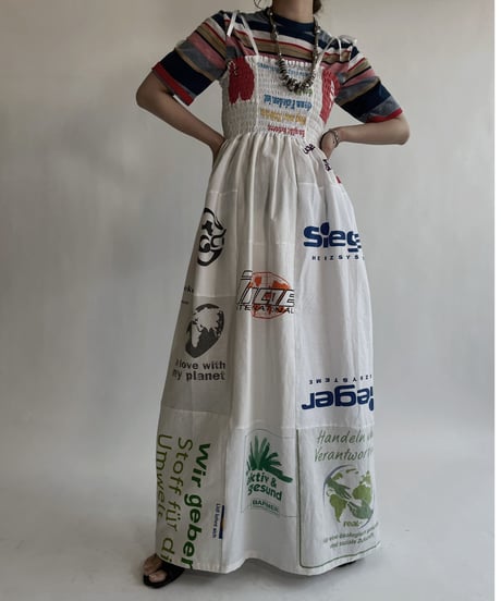 【RE;CIRCLE】RE Eco-Friendly Bag Camisole One-piece / 220512-019