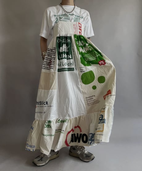 【RE;CIRCLE】RE Eco-Friendly Bag Camisole Long One-piece / 230525-019
