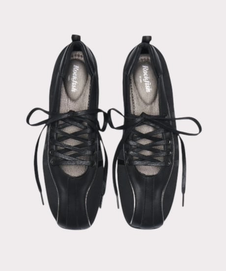 【ROCKFISH WEATHERWEAR】BLISS LACEUP SNEAKERS Black / RF1SHBF1SK008