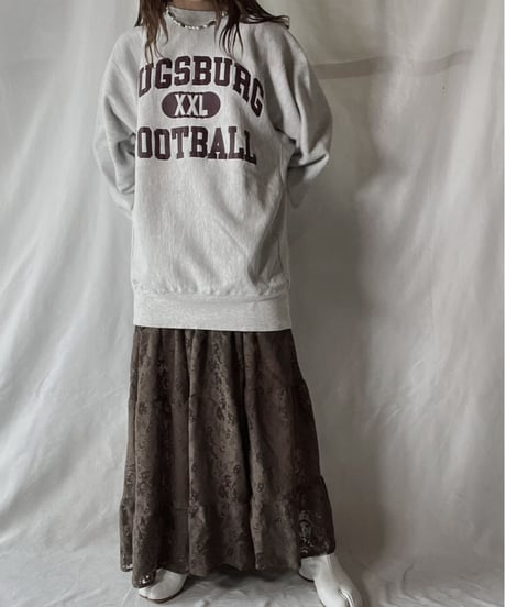 【USED】  90's USA Champion Reverse Weave Sweat AUGSBURG FOOTBALL/211116-026