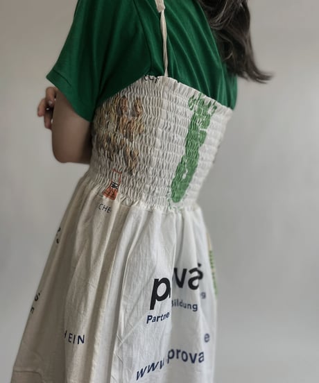 【RE;CIRCLE】 RE Eco-Friendly Bag Camisole One-piece / 220804-024