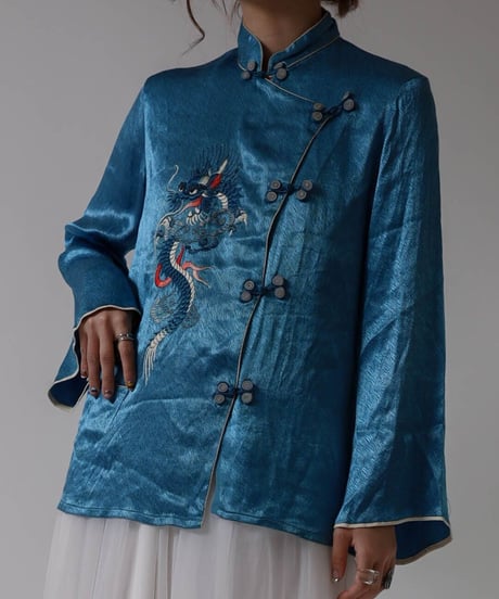 【USED】L/S China Shirt / 220324-008