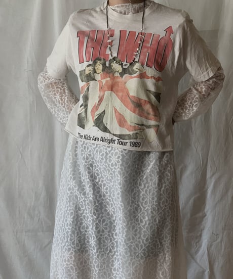 【USED】  Band T-shirt THE WHO 1989/210407-026