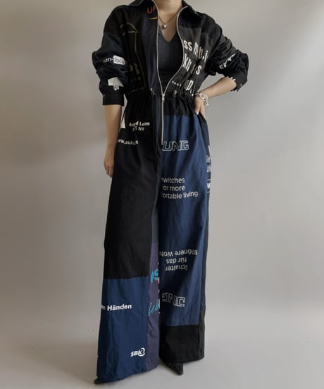 【RE;CIRCLE】RE Eco-Friendly Bag Jump Suit Black/ 230828-029