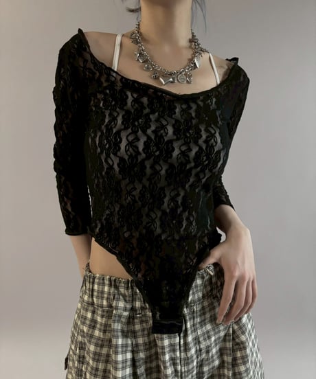 【USED】 L/S Leotard Top / 260307-010