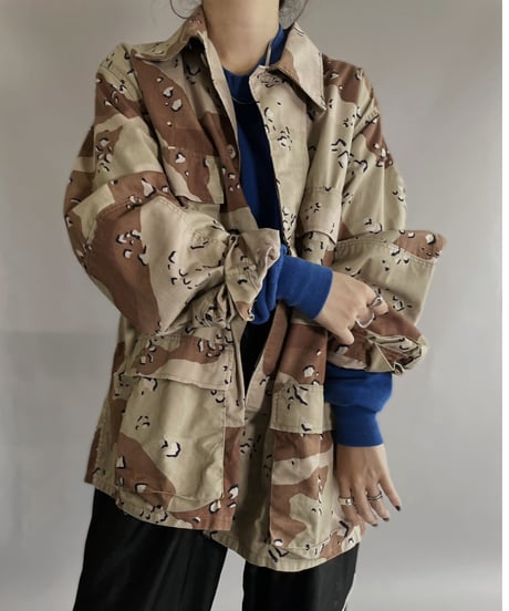 【USED】 Army Jacket Camouflage / 221203-015
