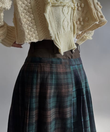 【RE;CIRCLE】 RE Kilt Skirt Middle / 250206-012
