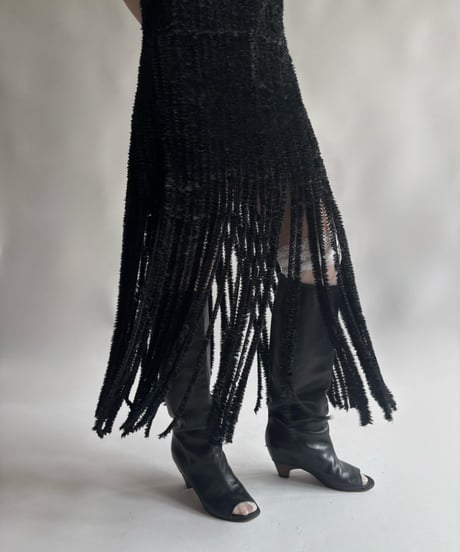 【USED】 N/S fringe One-Piece  /250906-014