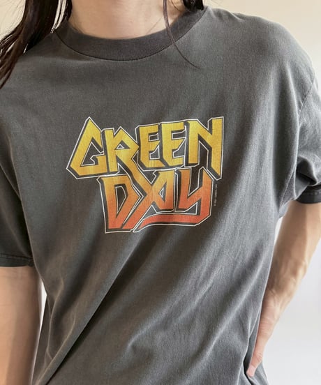 【USED】01's Hanes GREEN DAY T-Shirt /250621-043
