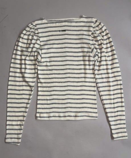 【RE;CIRCLE】 RE Border Top/ 260402-015