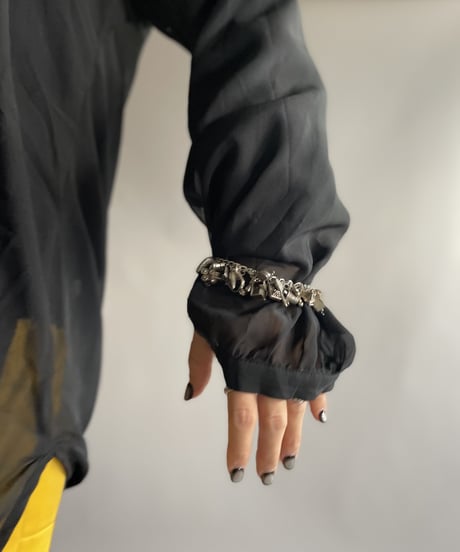 【USED】 Silver 925 Charm Bracelet / 221217-038