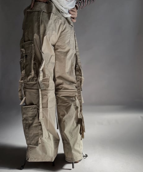 【USED】 Techno Pants (Beige) / 230119-001
