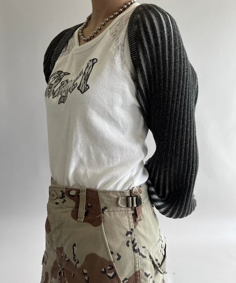 【USED】 The Open Product Patterned L/S Top /240921-018