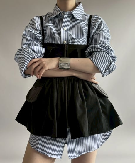 【RE;CIRCLE】 RE U.S Military Rebuild Mini One-Piece Black / 260423-005
