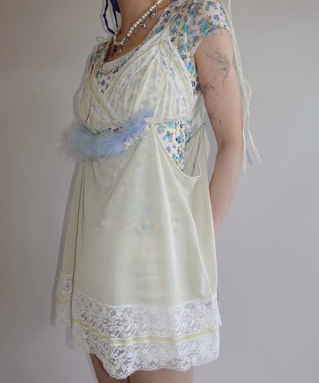 【RE;CIRCLE】CA MEETS UV  RE Camisole Bra Top + Camisole Top  / 250807-015