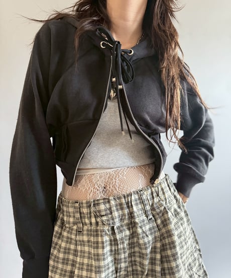 【RE;CIRCLE】 RE Zip Parka Short  / 251002-005