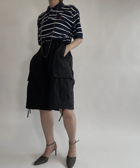 【USED】  Polo Ralph Lauren Striped Polo Shirt / 220730-009
