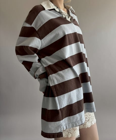 【USED】 Rugby Shirt / 260228-001