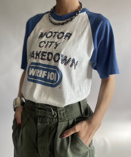 【USED】 83's PINE KNOB Raglan T-Shirt/241130-008