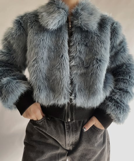 【USED】EXPRESS × negin mirsalehi Fake Fur Jacket / 240101-028