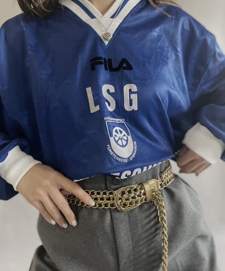 【USED】 FILA Soccer Long Sleeved Shirt / 230318-017