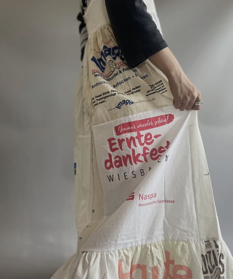 【RE;CIRCLE】RE Eco-Friendly Bag Camisole Long One-piece / 230727-008