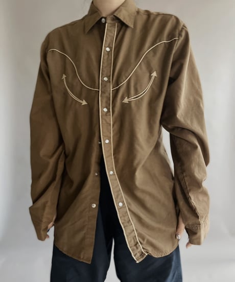 【USED】 MADMAN Long Sleeved Shirt / 230121-006