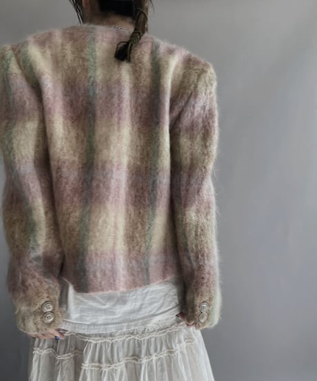 【USED】 Pure Wool Knit Jacket / 230102-012