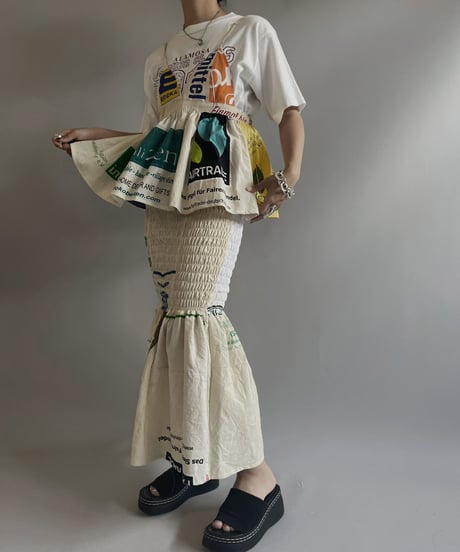 【RE;CIRCLE】RE Eco-Friendly Bag Camisole Bustier / 230727-013