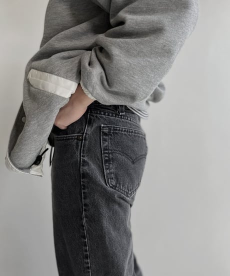 【USED】  Made in USA Levi's Denim Pants 560 Black / 220416-003